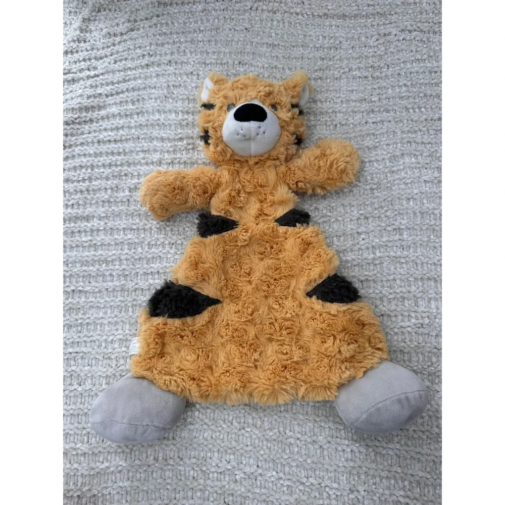 DEMDACO Tiger Plush Lovey Stuffed Animal 16
